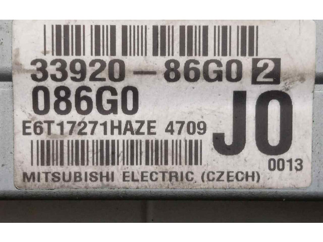 Блок управления 3392086G02   Suzuki Ignis