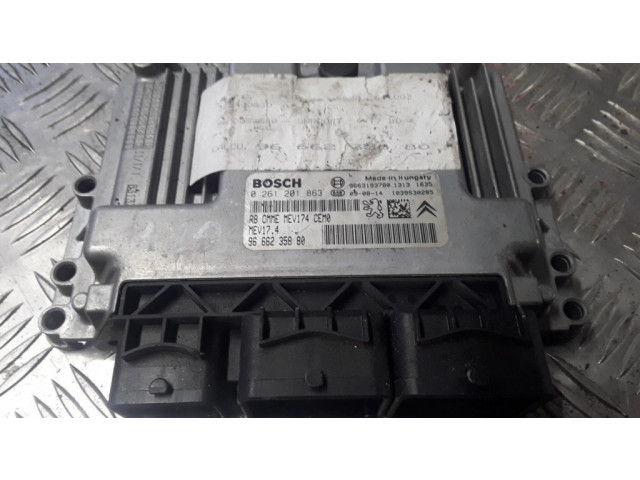 Řídící jednotka 0261201863, 9666235880 Peugeot 308 2009