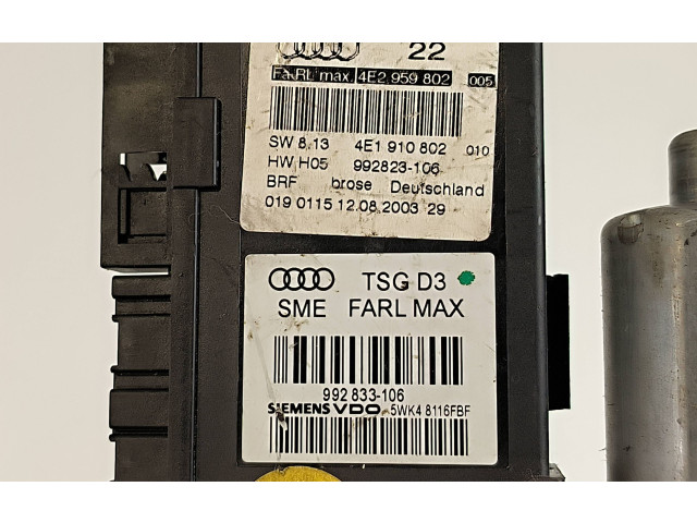 Моторчик дворников 4E2959802, 992823106 Audi A8 S8 D3 4E