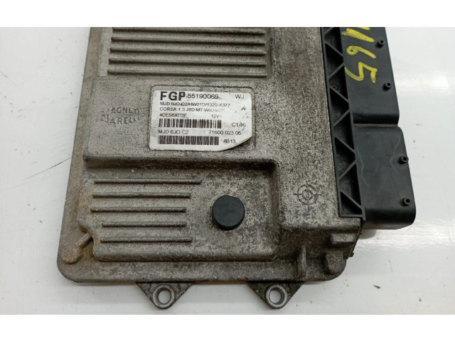 Блок управления двигателя 55190069, 1.3JTDMT   Chevrolet Matiz