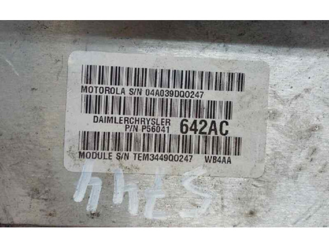 Блок управления двигателя 04A039DQ0247, TEM3449Q0247 Jeep Grand Cherokee (WJ)
