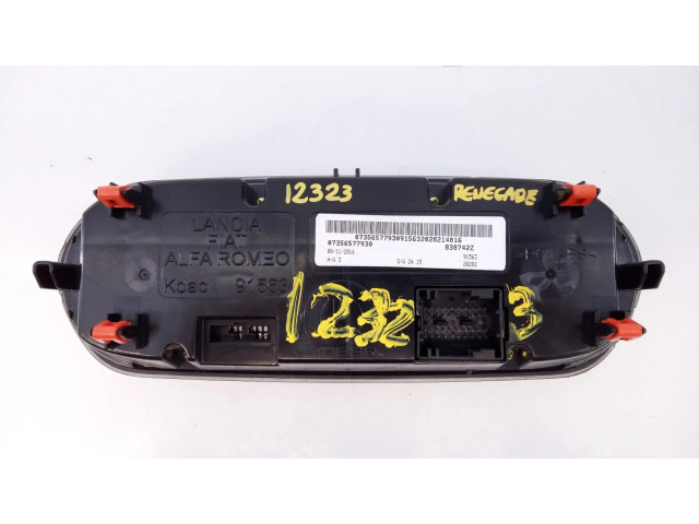 Блок управления климат-контролем 07356577930, 838742Z Jeep Renegade