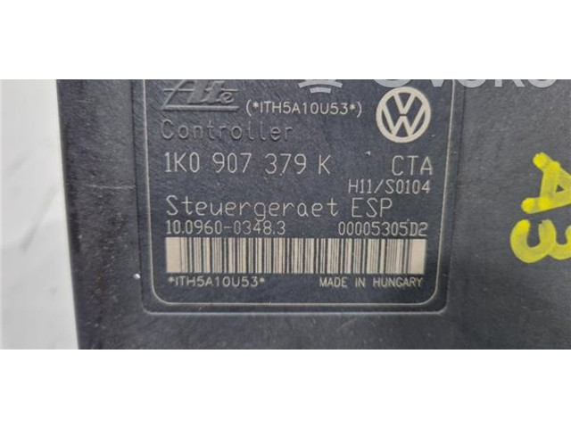 Блок управления АБС 1K0907379K, 10096003483   Audi A3 S3 8P