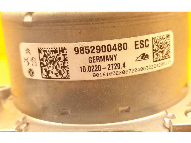 Блок АБС 9852900480, 9852900480   Peugeot  2008 II  2019 -  года