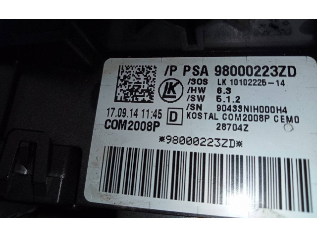 Подушка безопасности водителя 98000223ZD Citroen DS4