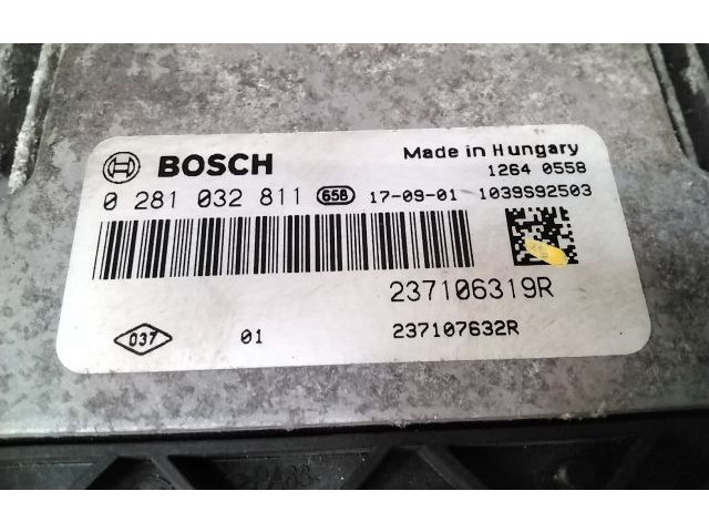 Блок управления двигателя 237106319R, 0281032811   Dacia Dokker