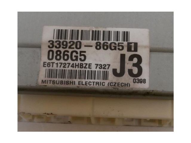 Блок управления двигателя 3392086G51 Suzuki Ignis