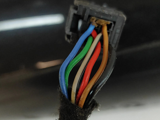 Zpětné zrcátko pravé Peugeot 307 CC 2004 96577215XT