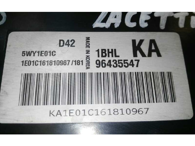 Блок управления двигателя 5WY1E01C, 96435547 Daewoo Lacetti