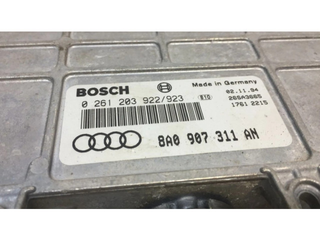 Блок управления двигателя 8A0907311AN Audi 80 90 S2 B4