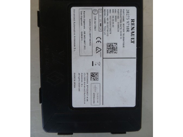 Блок управления 282759718R, 282759718R   Renault Clio II