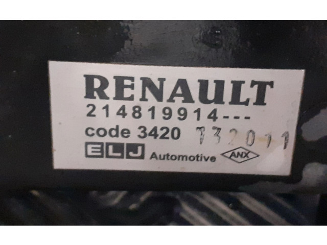 Вентилятор радиатора     214819914    Dacia Duster 