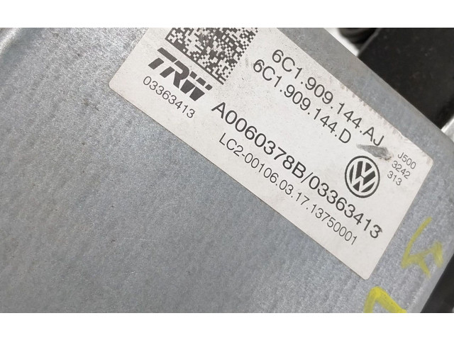    Рулевая рейка 6C1423510BN, 6C1909144AJ   Skoda Fabia Mk3 (NJ) 2015 - 2021 года