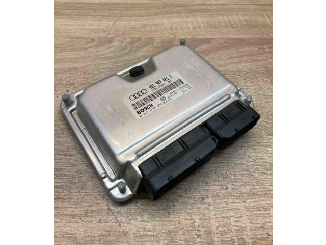 Блок управления двигателем Блок управления 4B1907401D, 0281010494Main Audi A6 S6 C5 4B