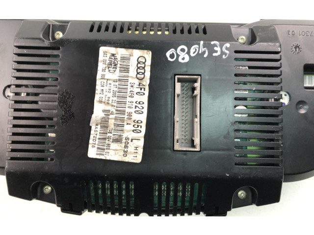 Панель приборов 4F0920950L, SE4080   Audi A6 S6 C6 4F       