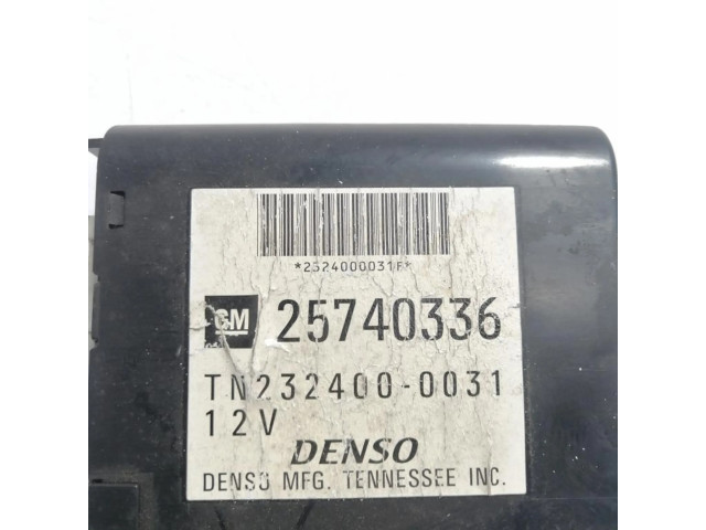 Блок управления двигателя 25740336, MODULOELECTRONICO Cadillac DTS