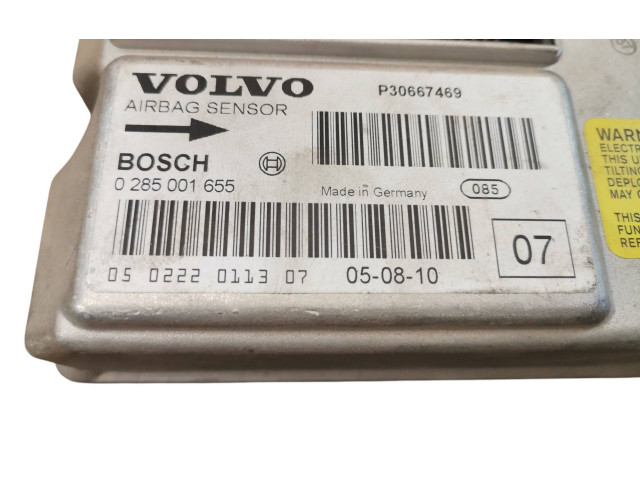 Блок подушек безопасности P30667469, 0285001655   Volvo V70