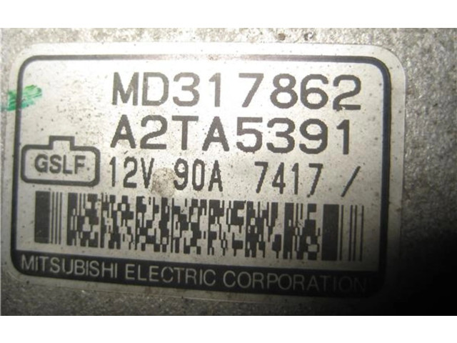 Генератор md317862, a2ta5391 Mitsubishi Galant