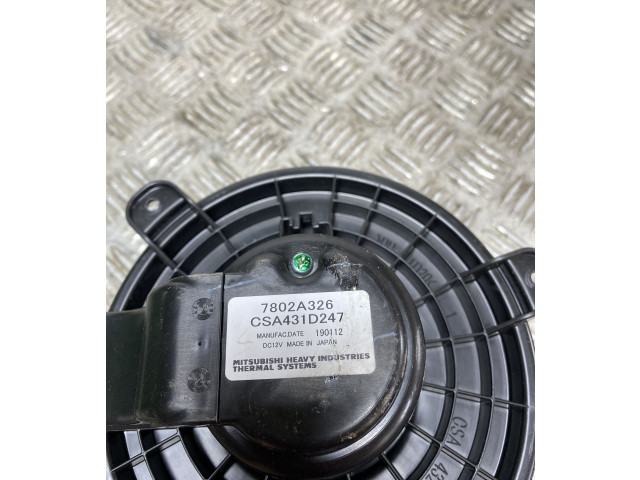 Вентилятор печки 7802A326 Mitsubishi Eclipse Cross