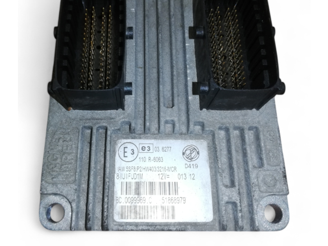 Řídící jednotka 51868979, 350A1000 Fiat Punto Evo 2012