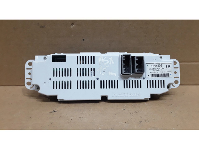 Блок управления климат-контролем 7820A806 Mitsubishi ASX
