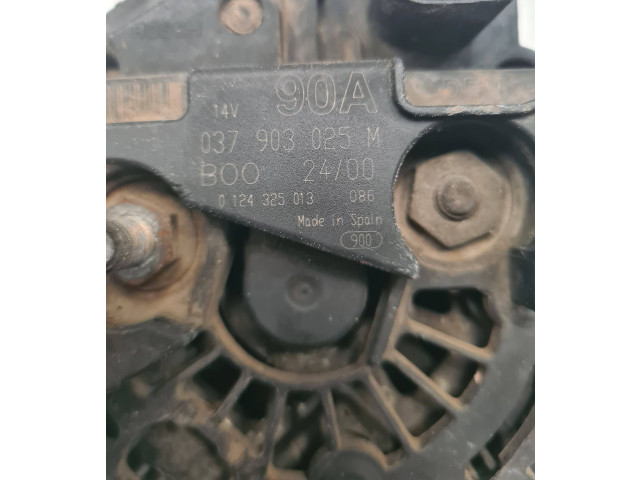 Генератор 037903025M, 0124325013 Skoda Fabia Mk1 (6Y)