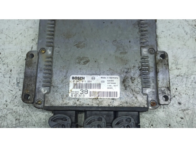 Блок управления двигателя 0281010884   Fiat Scudo