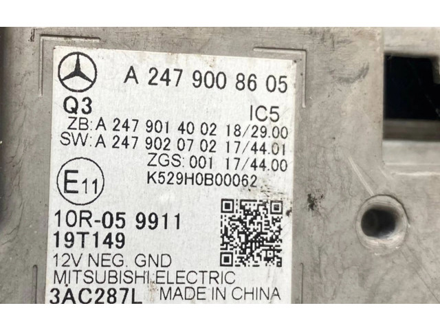 Дисплей A2479008605, A2479020702 Mercedes-Benz A W177