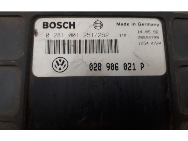 Řídící jednotka 028906021, 028906021 Seat Alhambra (Mk1) 2003