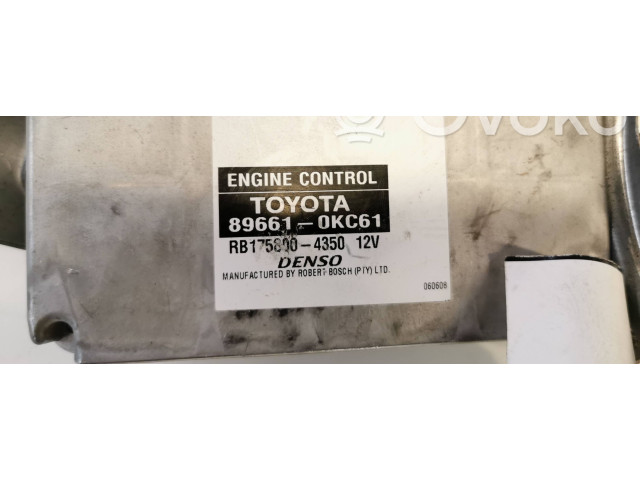Řídící jednotka 896610KC61, RB1758004350 Toyota Hilux (AN10, AN20, AN30) 2009