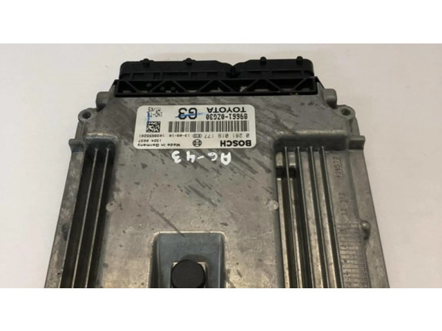 Блок управления двигателя 896610ZG30, 0281019177 Toyota Auris E180
