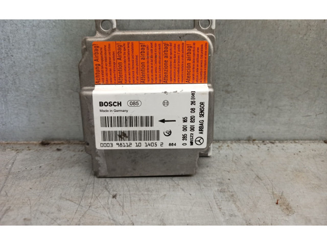 Блок подушек безопасности 0018200826, 0285001165 Mercedes-Benz CLK A208 C208
