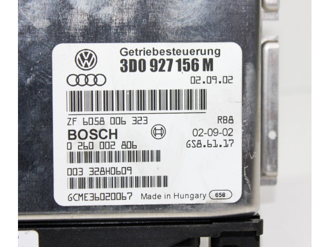 Блок управления коробкой передач 3D0927156M Volkswagen Phaeton