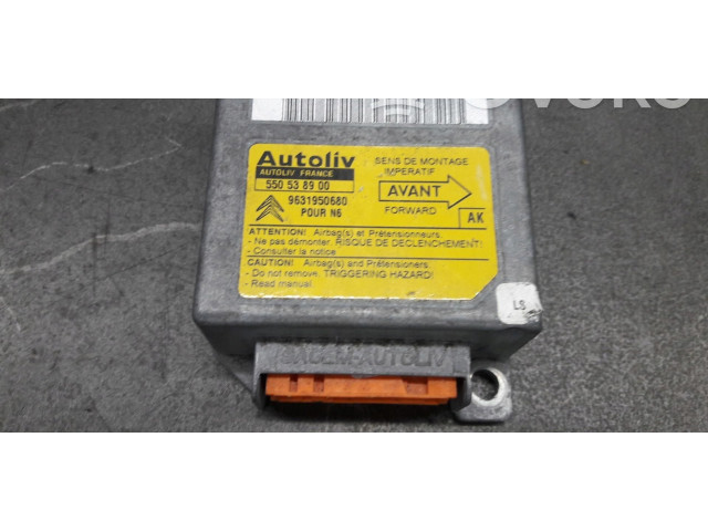 Блок подушек безопасности 9631950680 Citroen Xsara