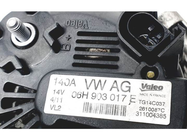 Генератор 06H903017E, 2610087C   Audi TT TTS Mk2      