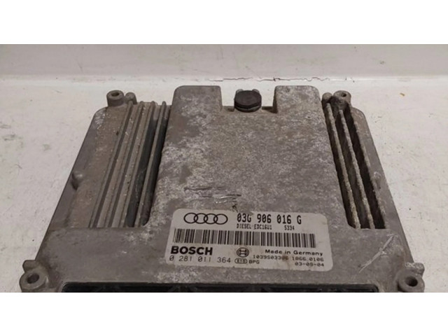 Блок управления двигателя 03G906016G, 1039S03386 Audi A3 S3 8P