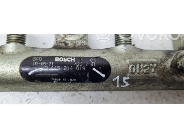 Vstřikovací lišta 0445214019 Citroen C5 0.0