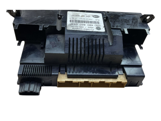 Блок управления климат-контролем 5HB00760400, 4B0820043F Audi A6 S6 C5 4B