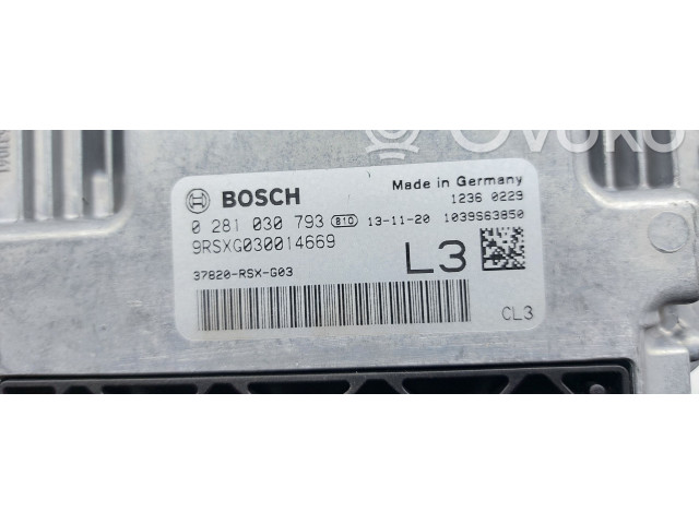 Řídící jednotka 0281030793, 9RSXG030014669 Honda CR-V 2013