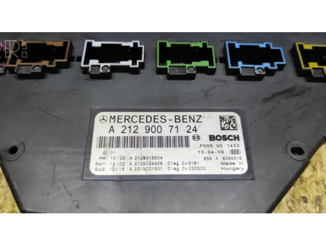 Pojistková skříňka A2129007124, A2319021501 Mercedes-Benz E W212 2013