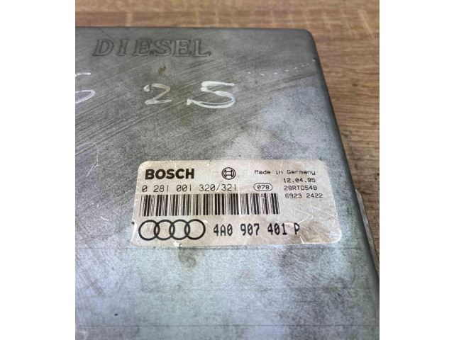 Řídící jednotka 4A0907401P, 0281001320 Audi A6 S6 C4 4A 1994