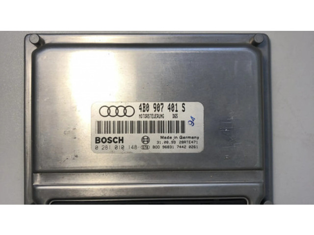 Řídící jednotka 4B0907401S Audi A4 S4 B5 8D 1996