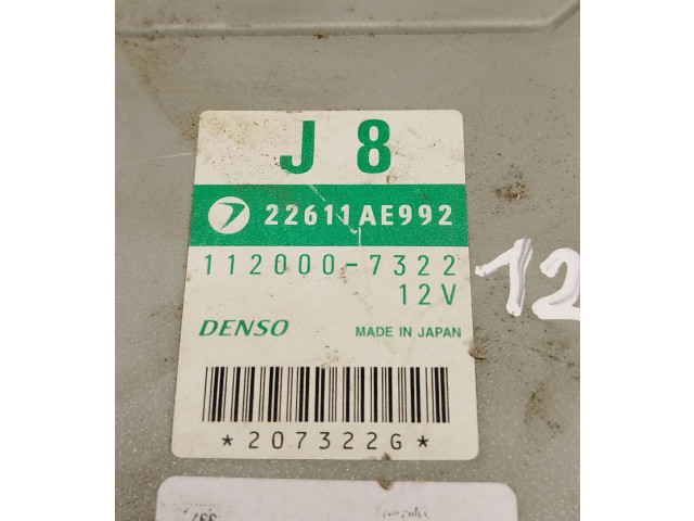 Řídící jednotka 22611AE992, 1120007322 Subaru Outback 2001