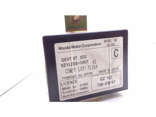 Блок управления GE4T675D2, 738ZB97 Mazda 626