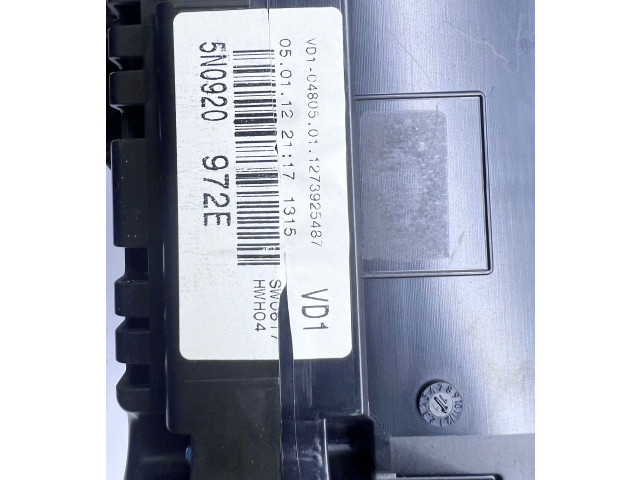 Přístrojová deska Volkswagen Tiguan 2014 5N0920972E, 1273925487