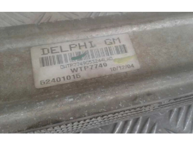 Интеркулер 52401015 Opel Meriva A