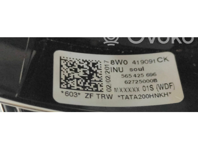 Руль Audi A3 S3 8V  2013 - 2019 года 8W0419091CK      