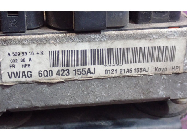 Рулевая рейка  Насос усилителя руля 6Q0423155AJ, 6Q0423155AJ   Skoda Fabia Mk1 (6Y) 1999 - 2007 года