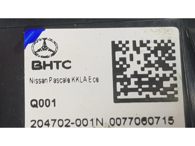 Блок управления климат-контролем A0919005101, 275005DA0B Infiniti Q30