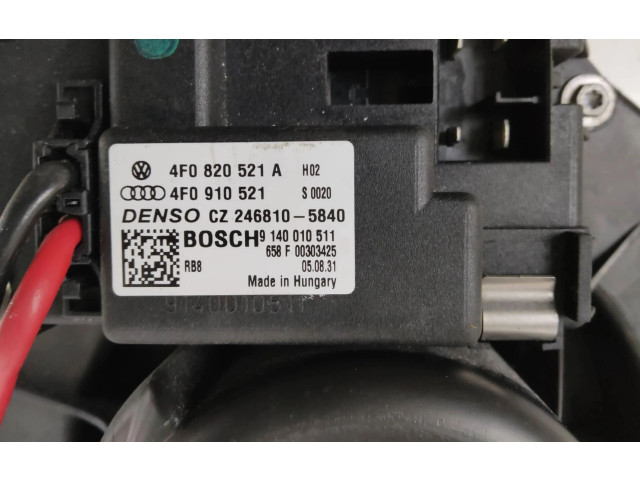 Вентилятор печки    4F0820521A, 4F0910521   Audi A6 S6 C6 4F